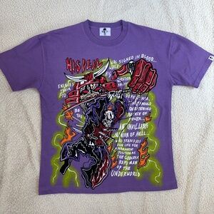 Warren Lotas The Deal T-Shirt, Orchid Mist, Size Large (XL)